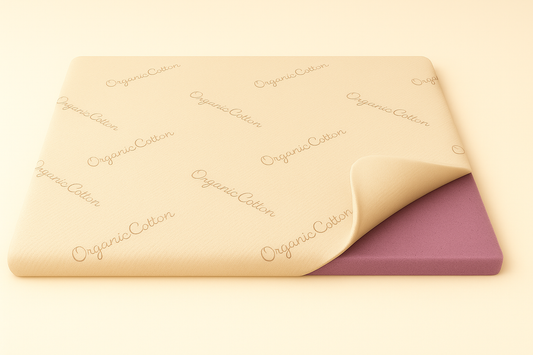 Image of Loving Sleep Rebound Foam Topper showing the material layers