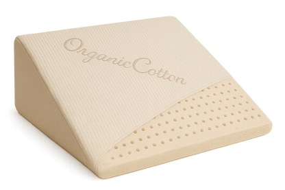 Image of the Loving Sleep Natural Latex Wedge Pillow on a white background